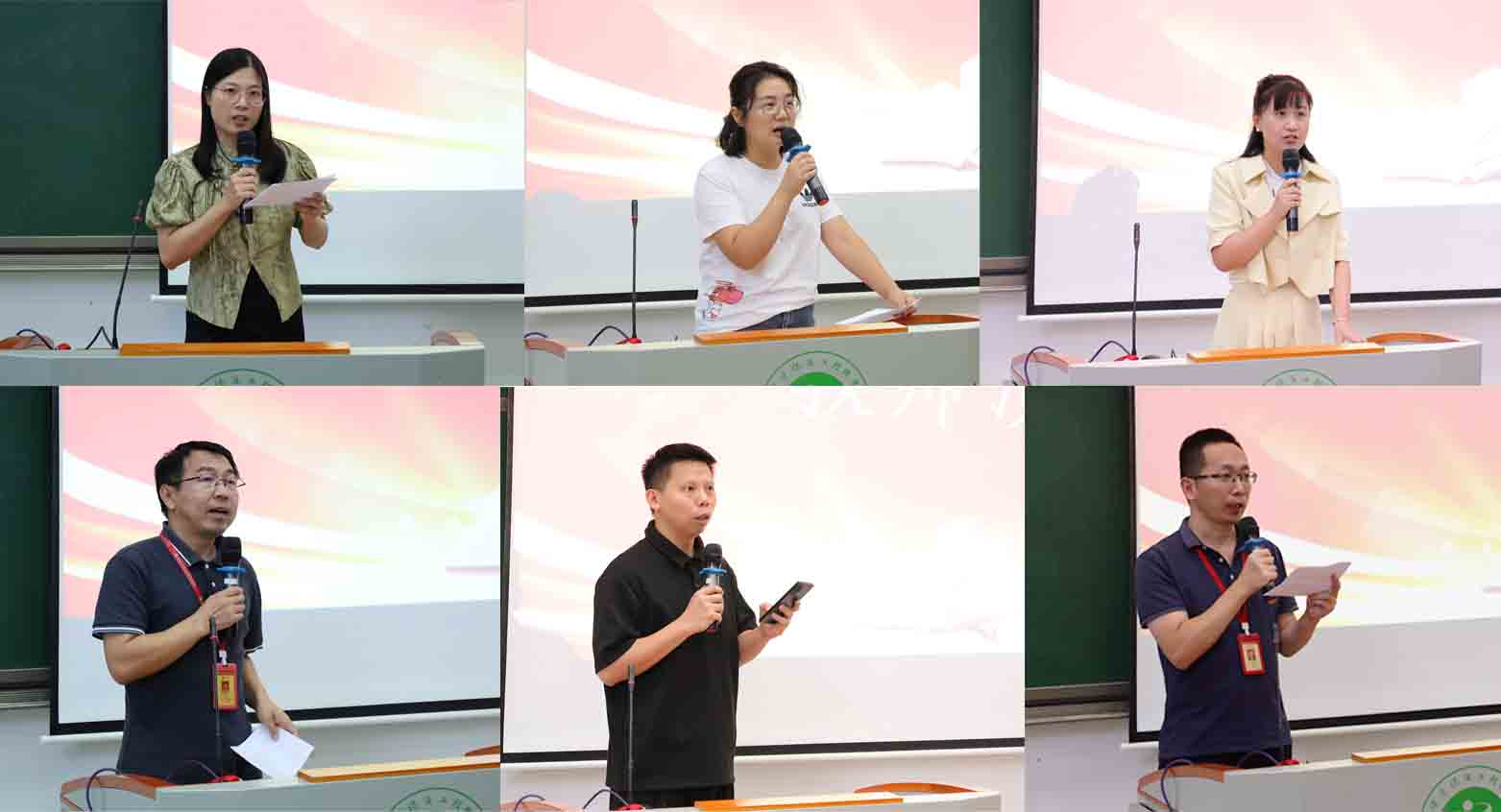选手们精彩演讲
