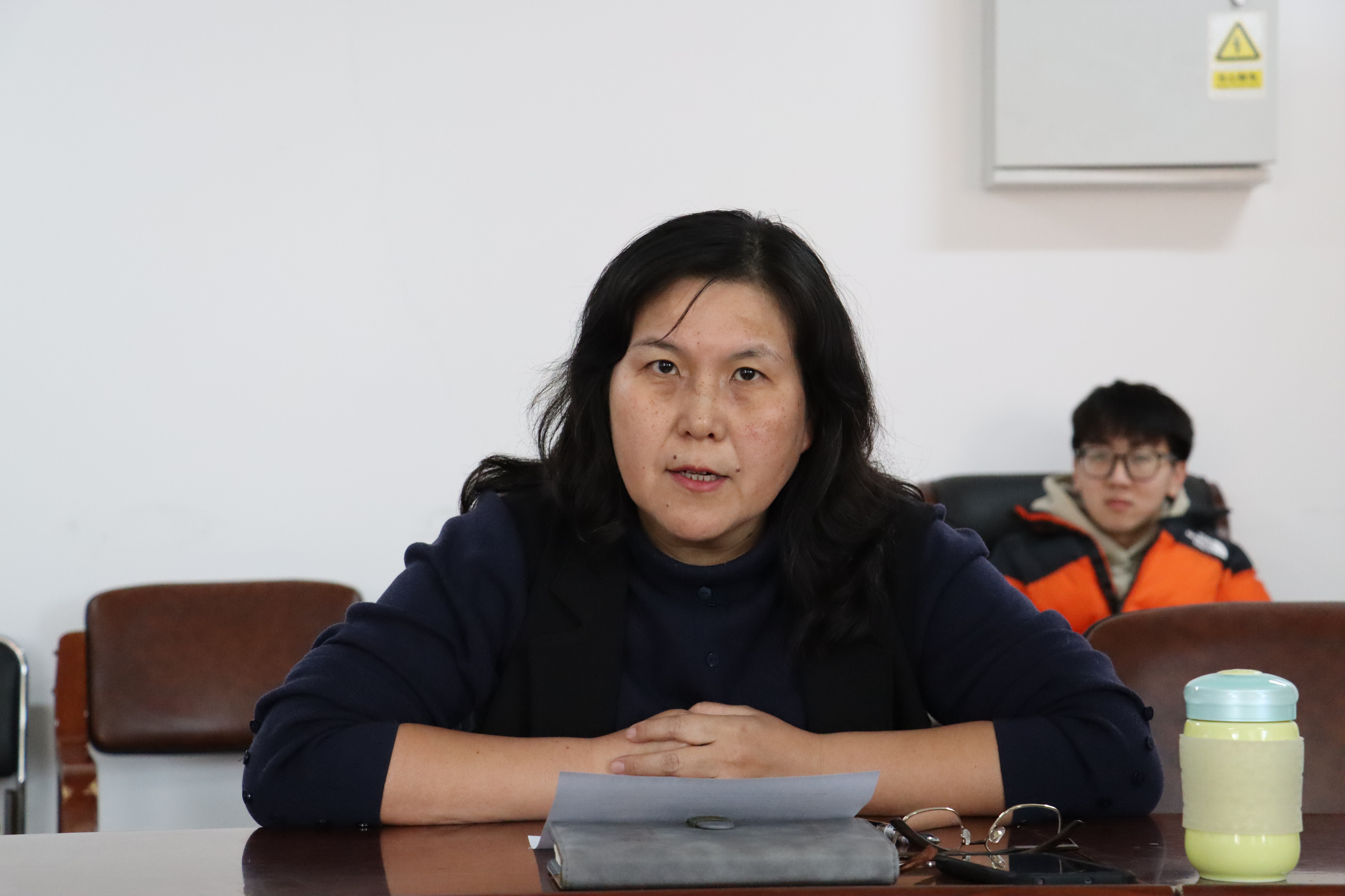 天津理工大学电气工程与自动化学院党委书记余丽致辞