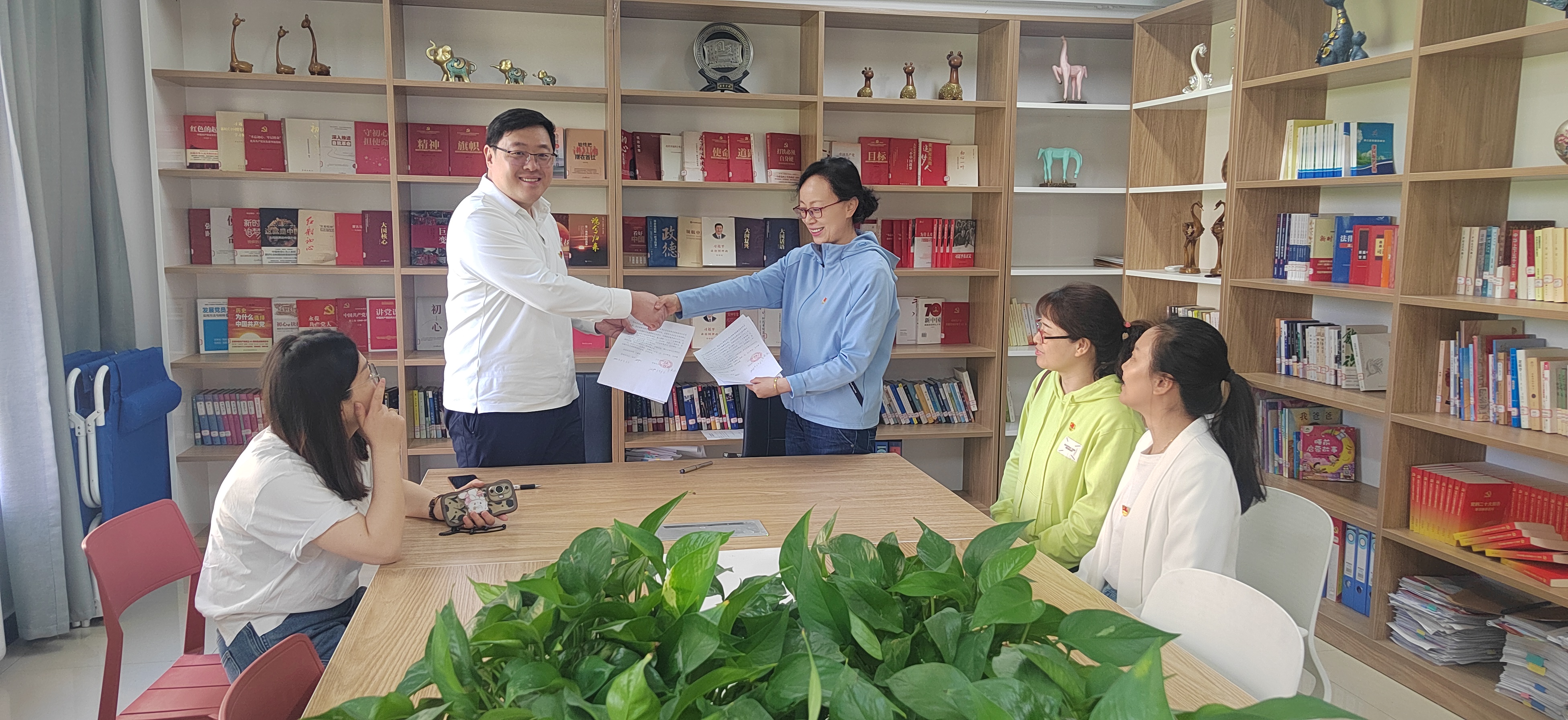 社区共建互访