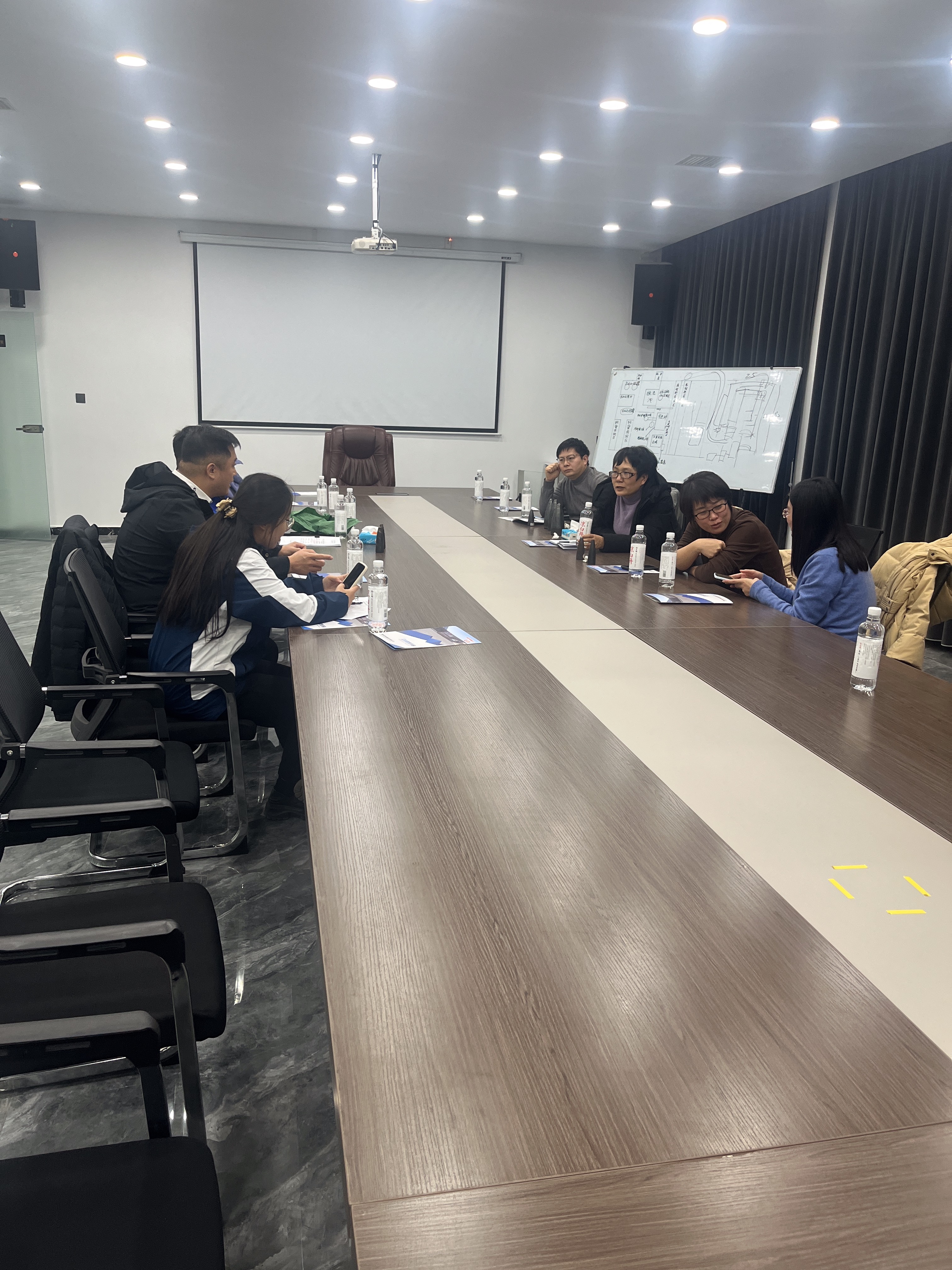 与邢台军华机械科技有限公司技术交流
