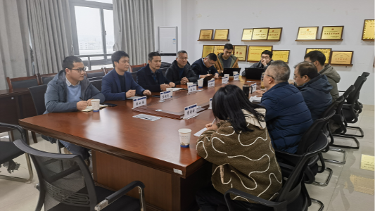 科大讯飞智元信息科技有限公司来我院与智能控制工程系进行调研交流
