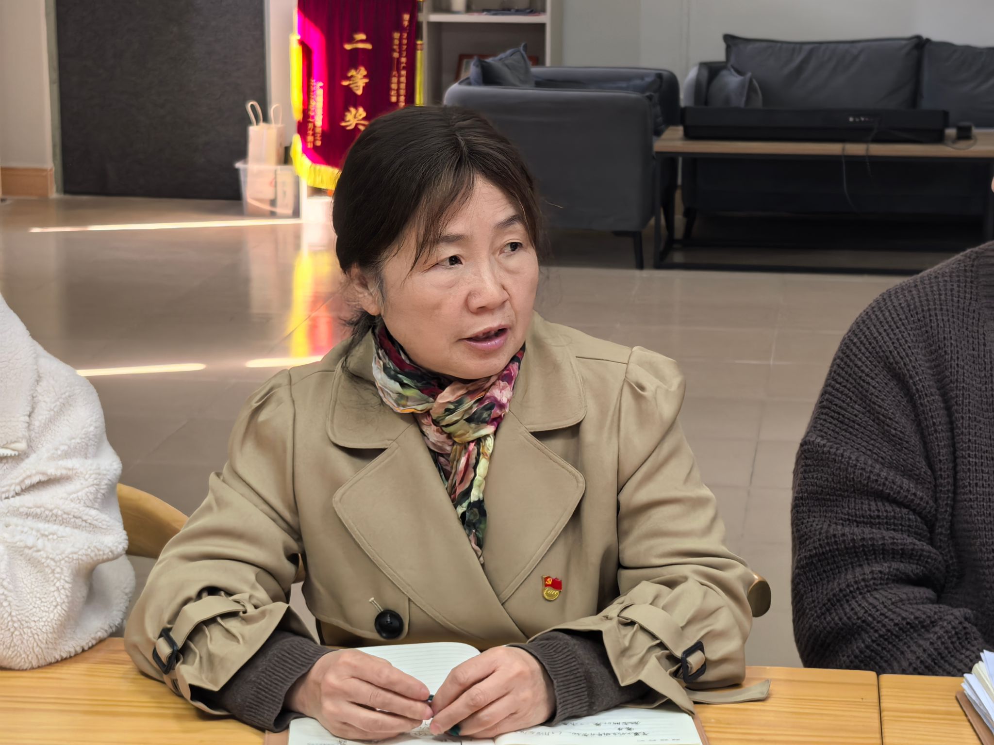 党委书记吴承霞总结讲话