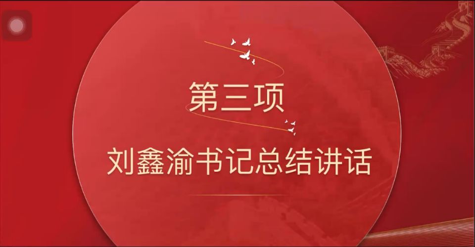 书记讲话