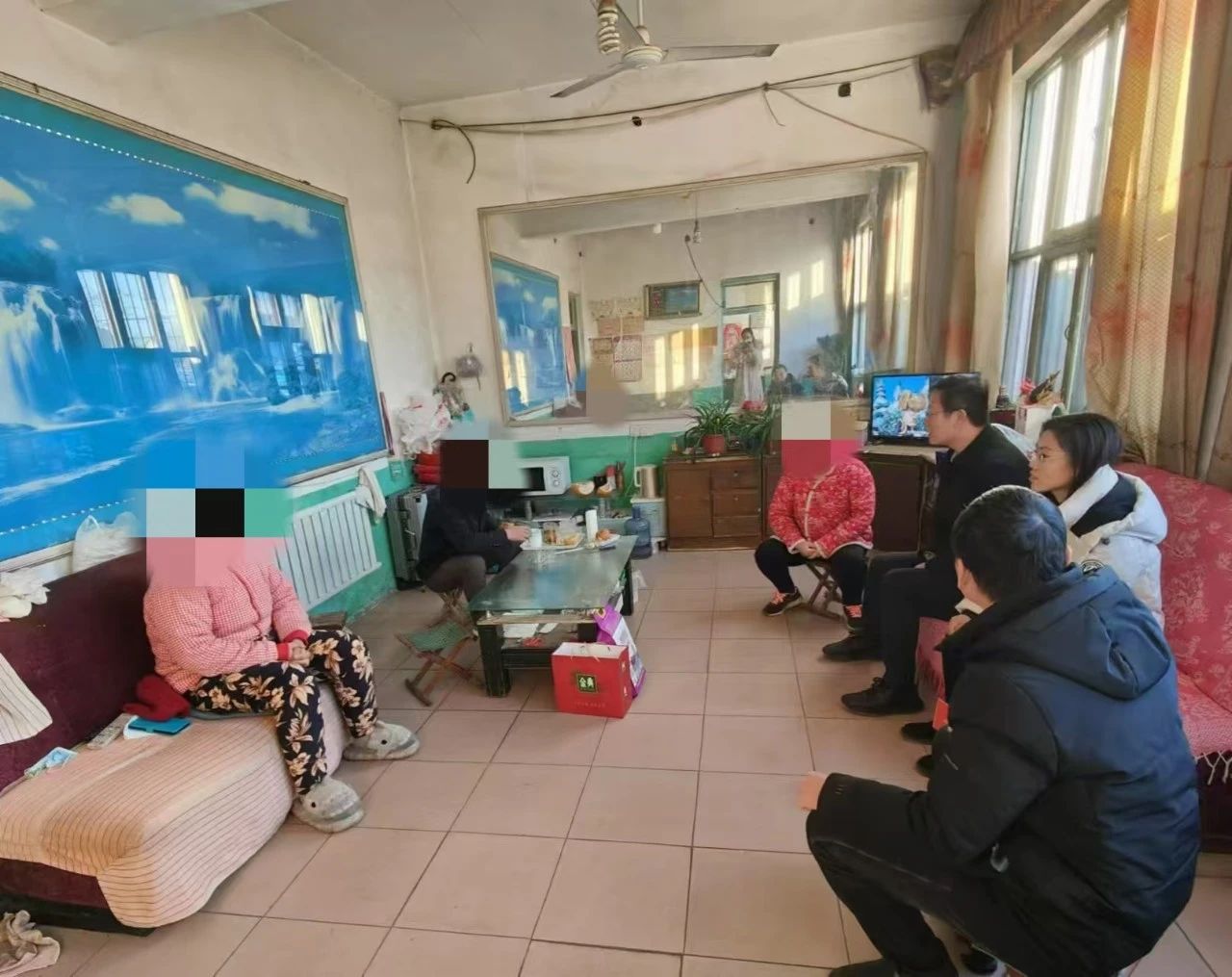 寒假走访1