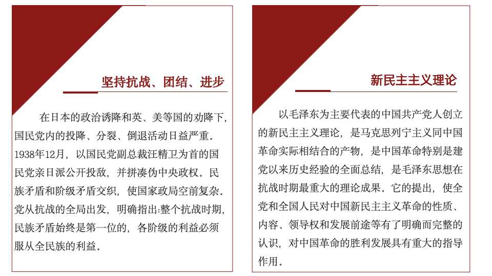 《中国共产党简史》第三章