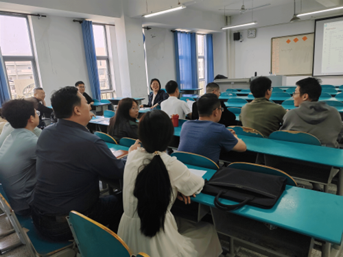 集中评课现场活动