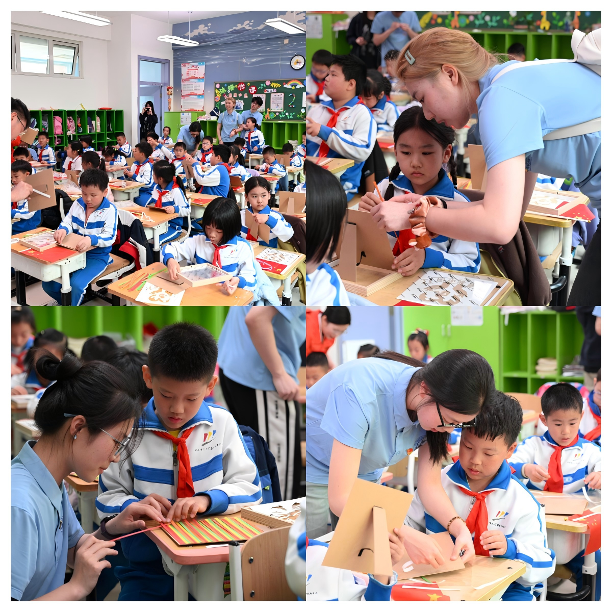 图4：体验非遗竹编