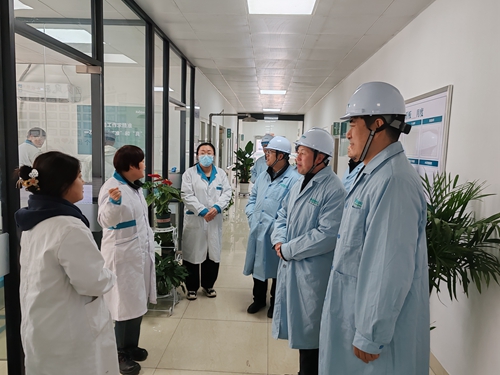在润农化工参观交流
