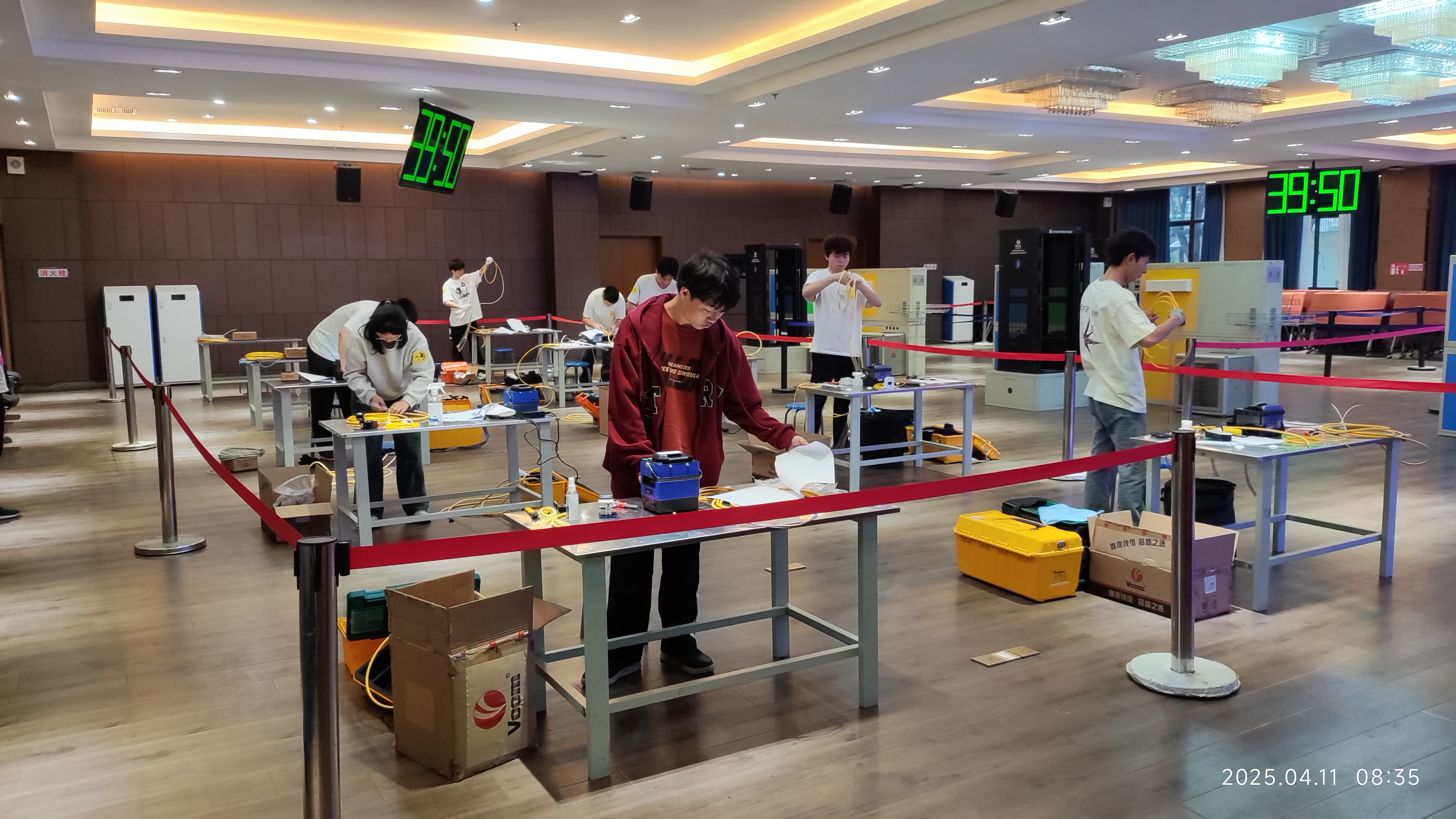 信息网络布线技能实操选拔