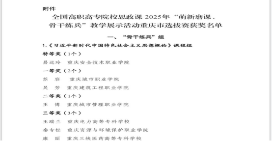 “骨干练兵”组