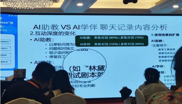 “DeepSeek大模型助力智慧课程建设”学习现场