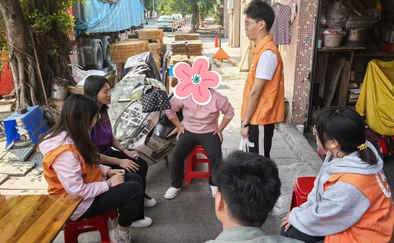 图8：第五组同志进行探访