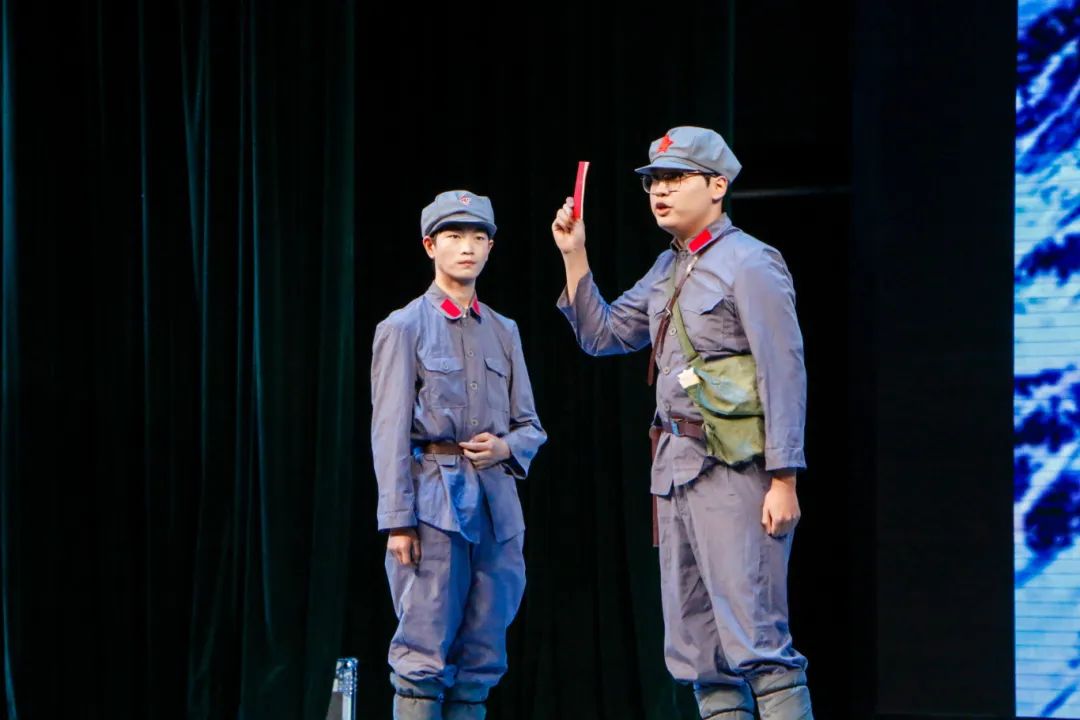 “红色廉魂 浴血奉公守初心”篇章，《祁连雪・红军骨》以甘肃西路军事迹再现“雪地守廉”场景