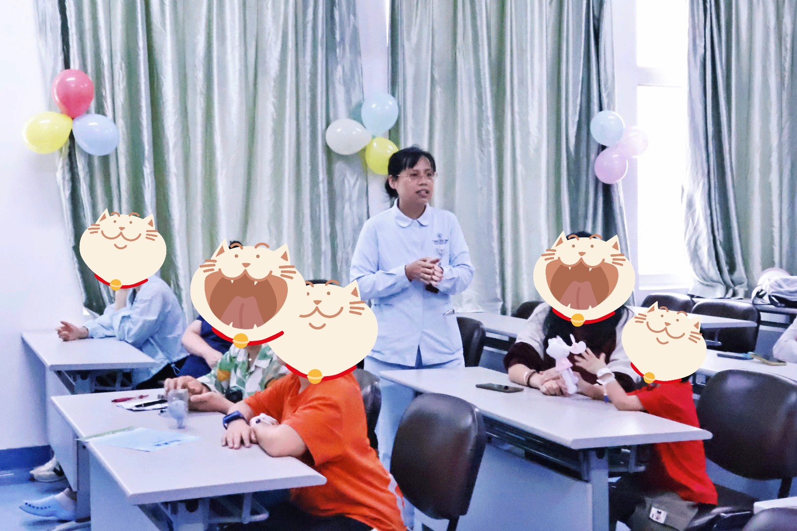 谭承臼副主任护师做科普宣教