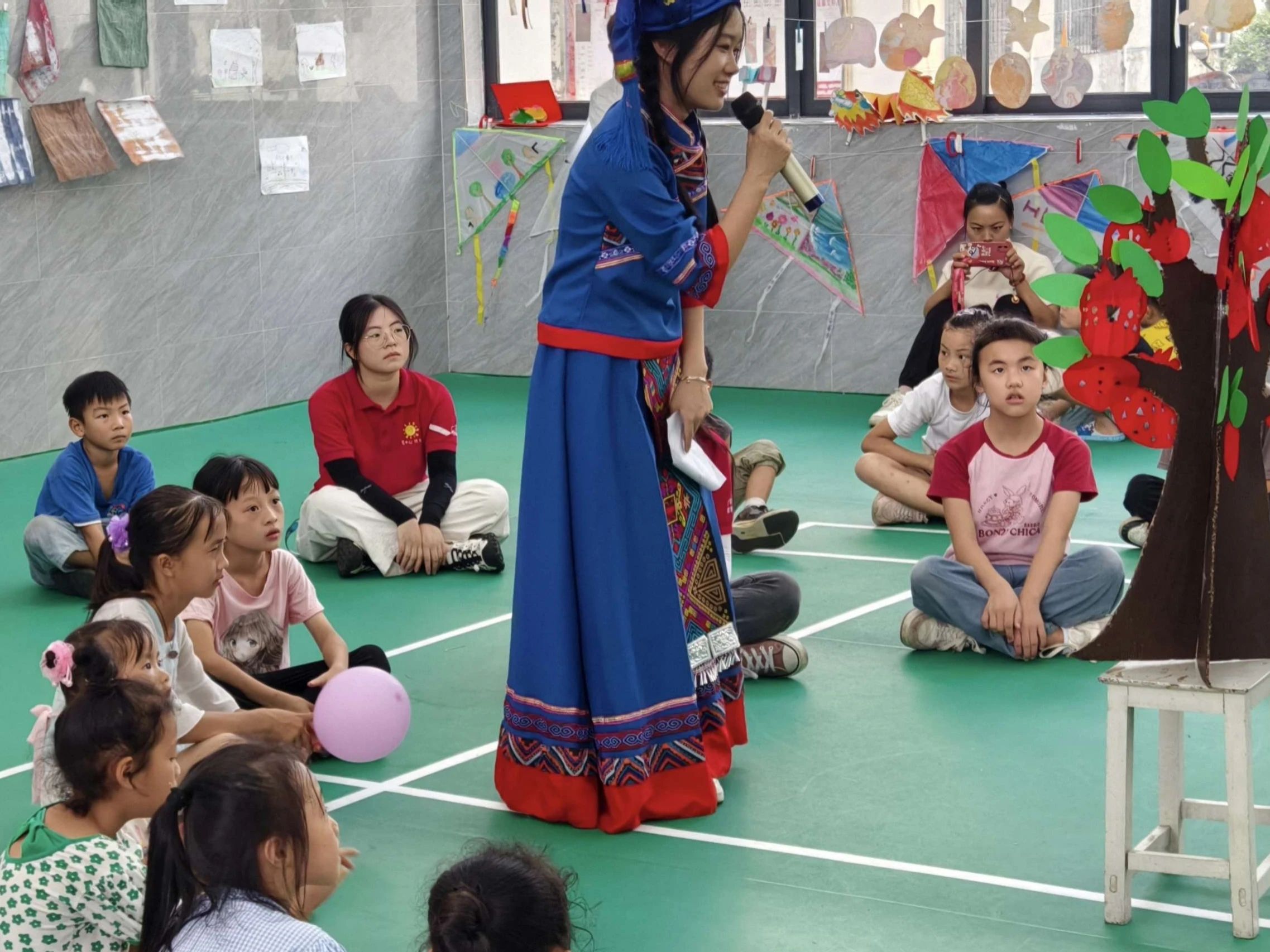 民族艺术课程剪影 民族艺术课程剪影