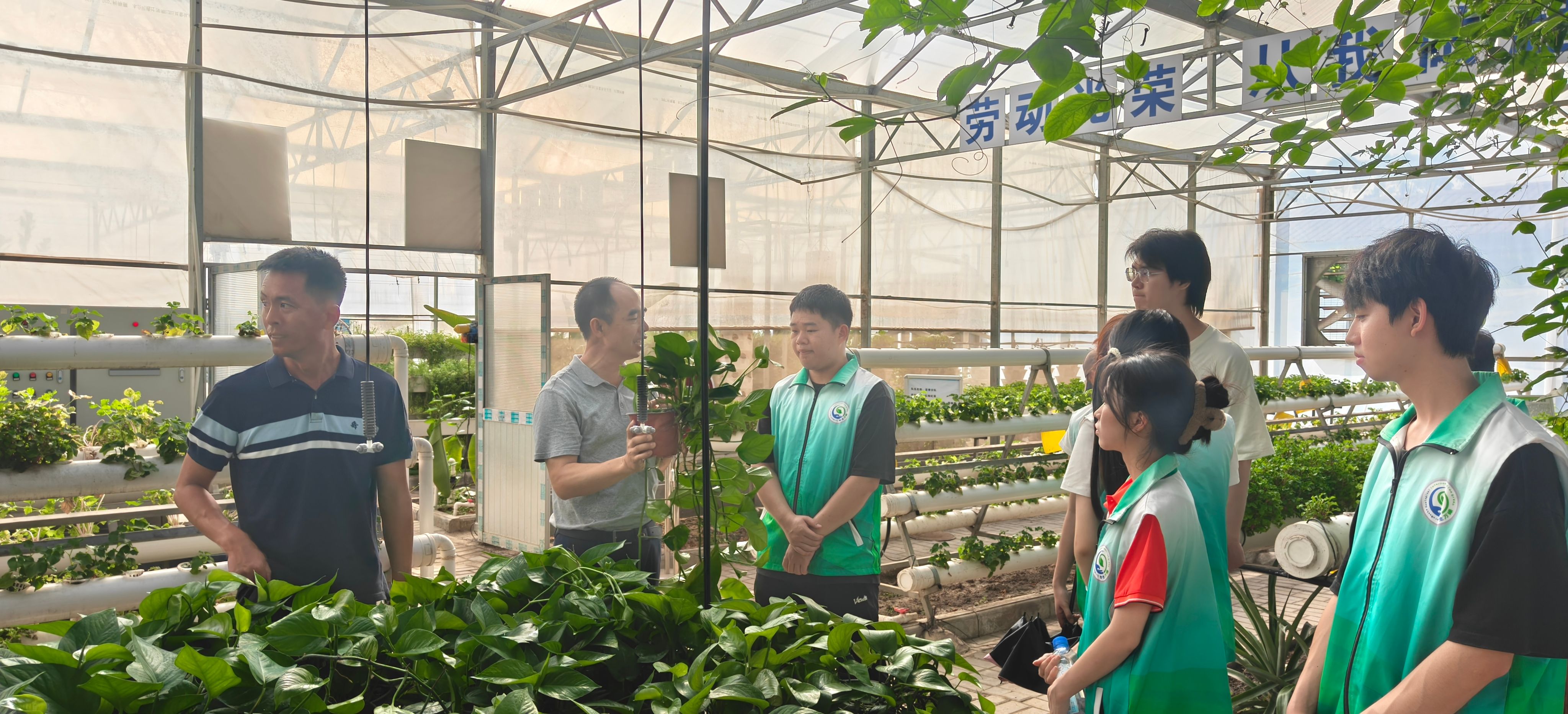 专家现场讲解现代农业节水灌溉系统 专家现场讲解现代农业节水灌溉系统