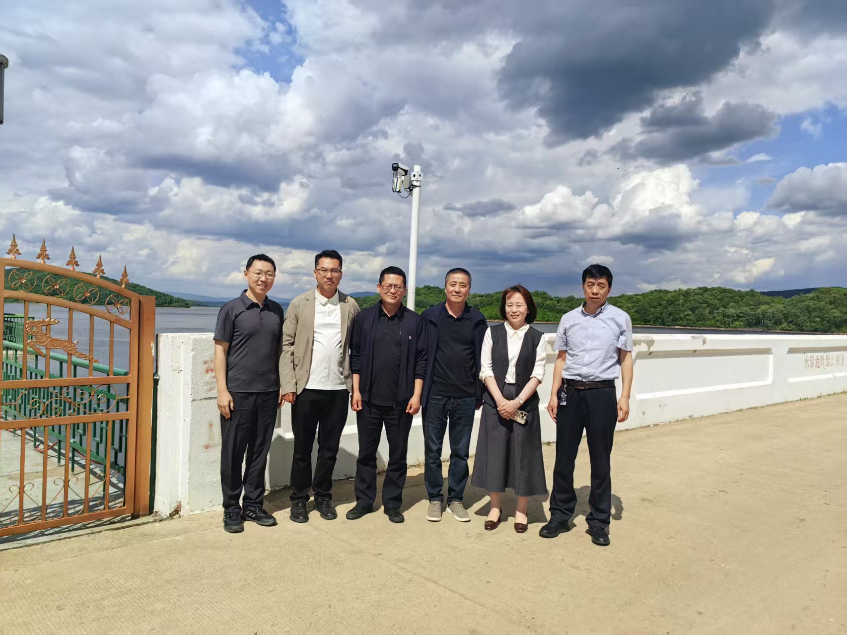 教师党支部水库调研 教师党支部水库调研