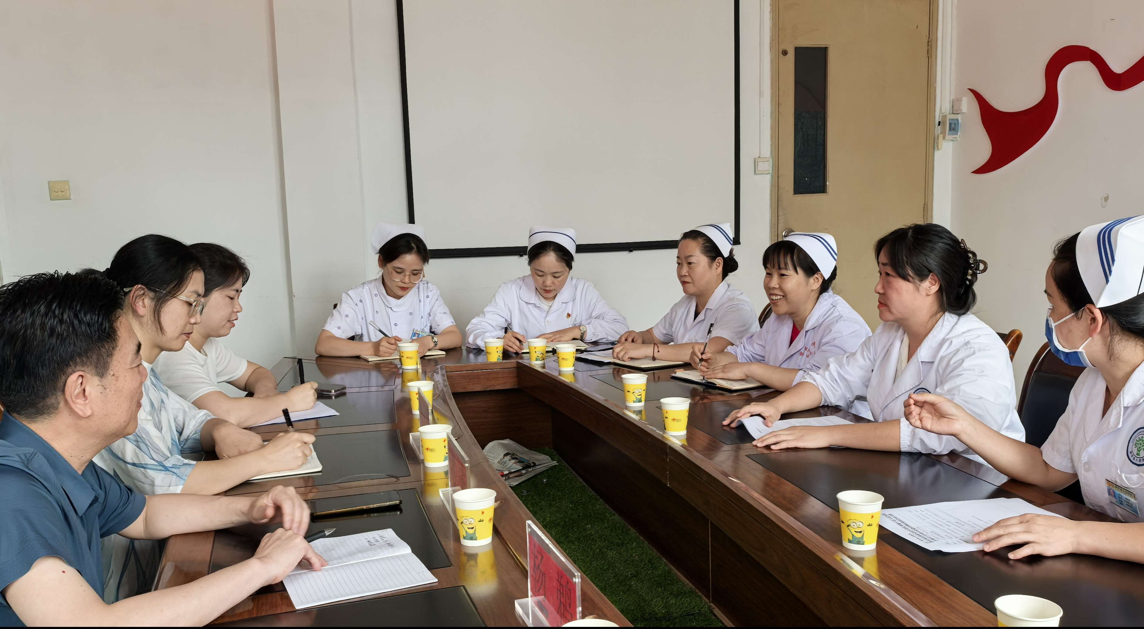 黎平县人民医院调研现场