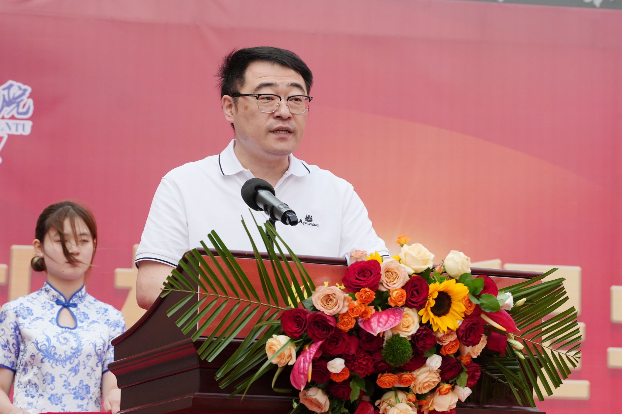 图4 副院长刘辉讲话