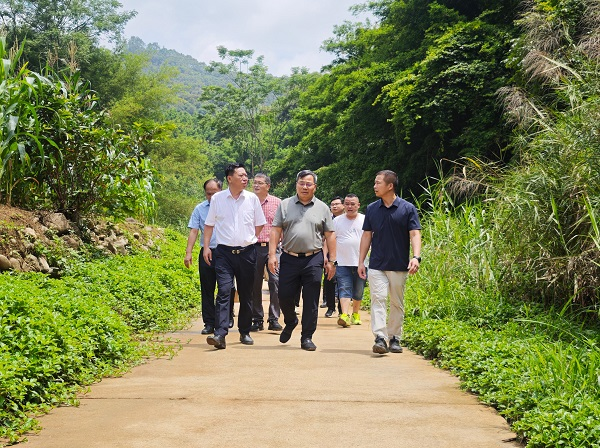 图2 实地考察里深村村情