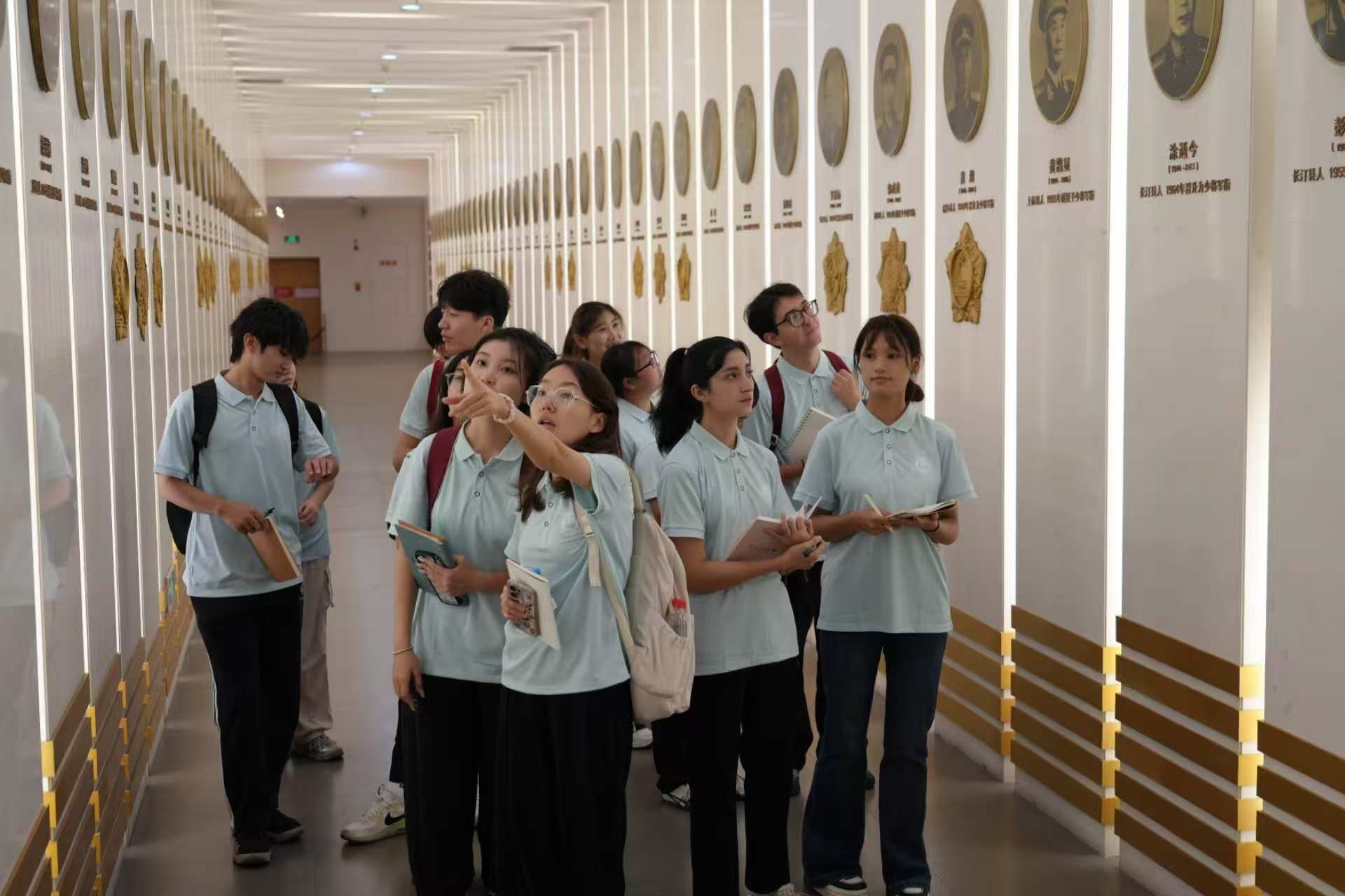 2025年7月6日实践队参观“八闽开国将军长廊”