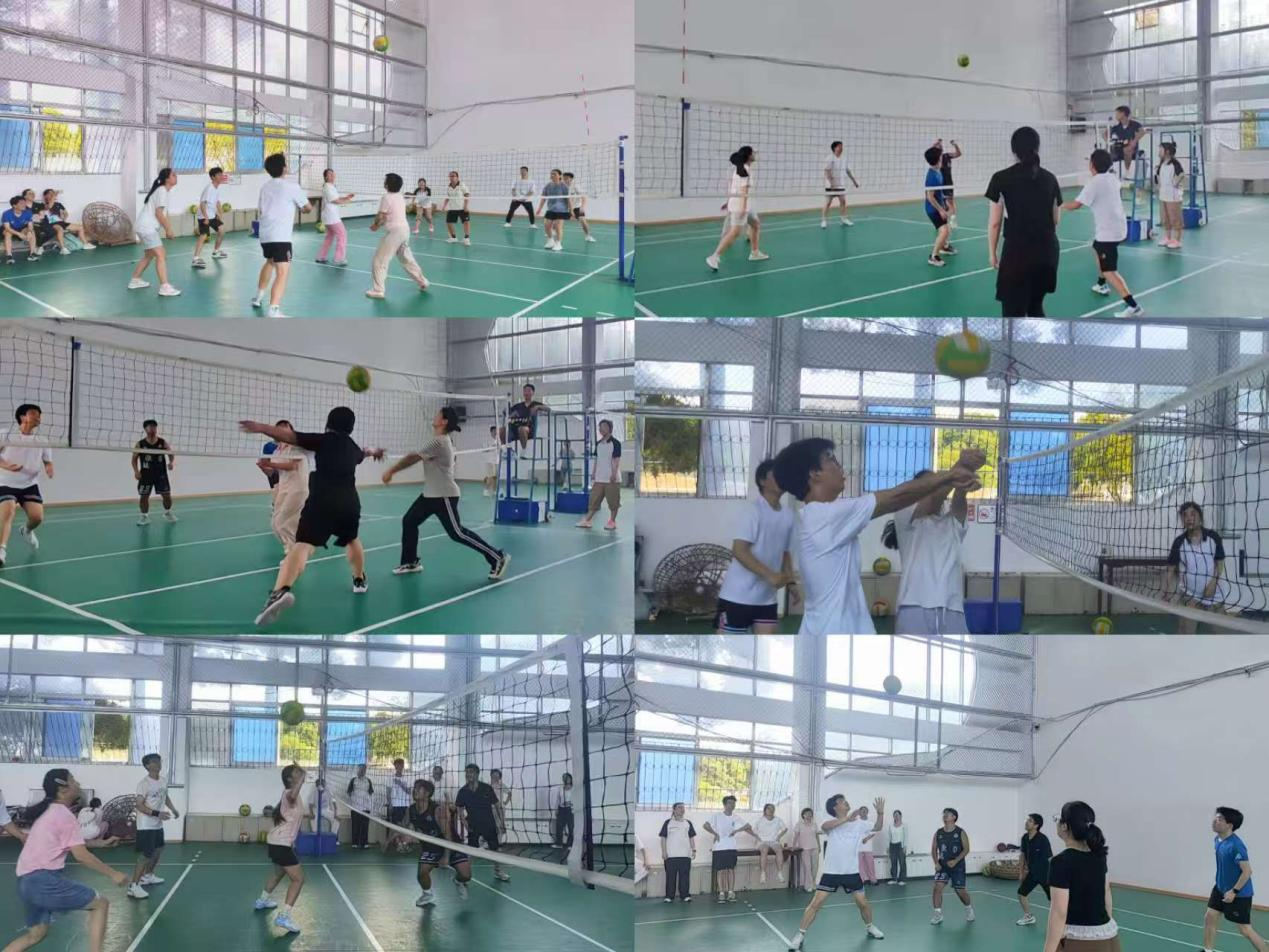 气排球比赛现场
