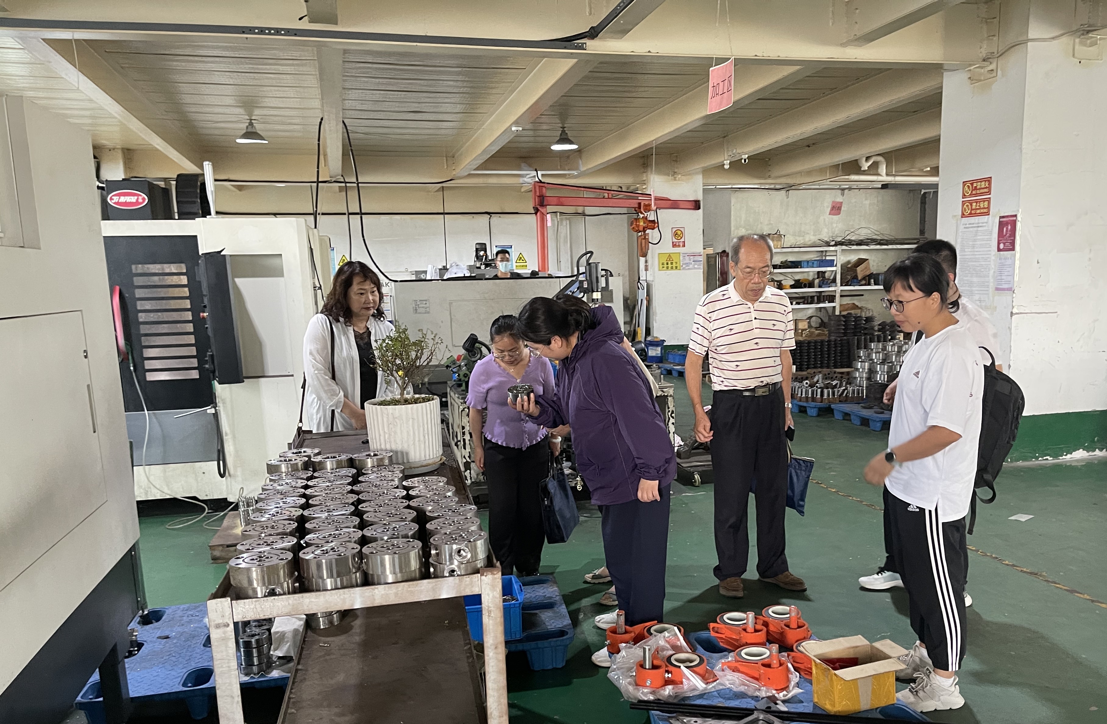 实地考察车间生产加工现场