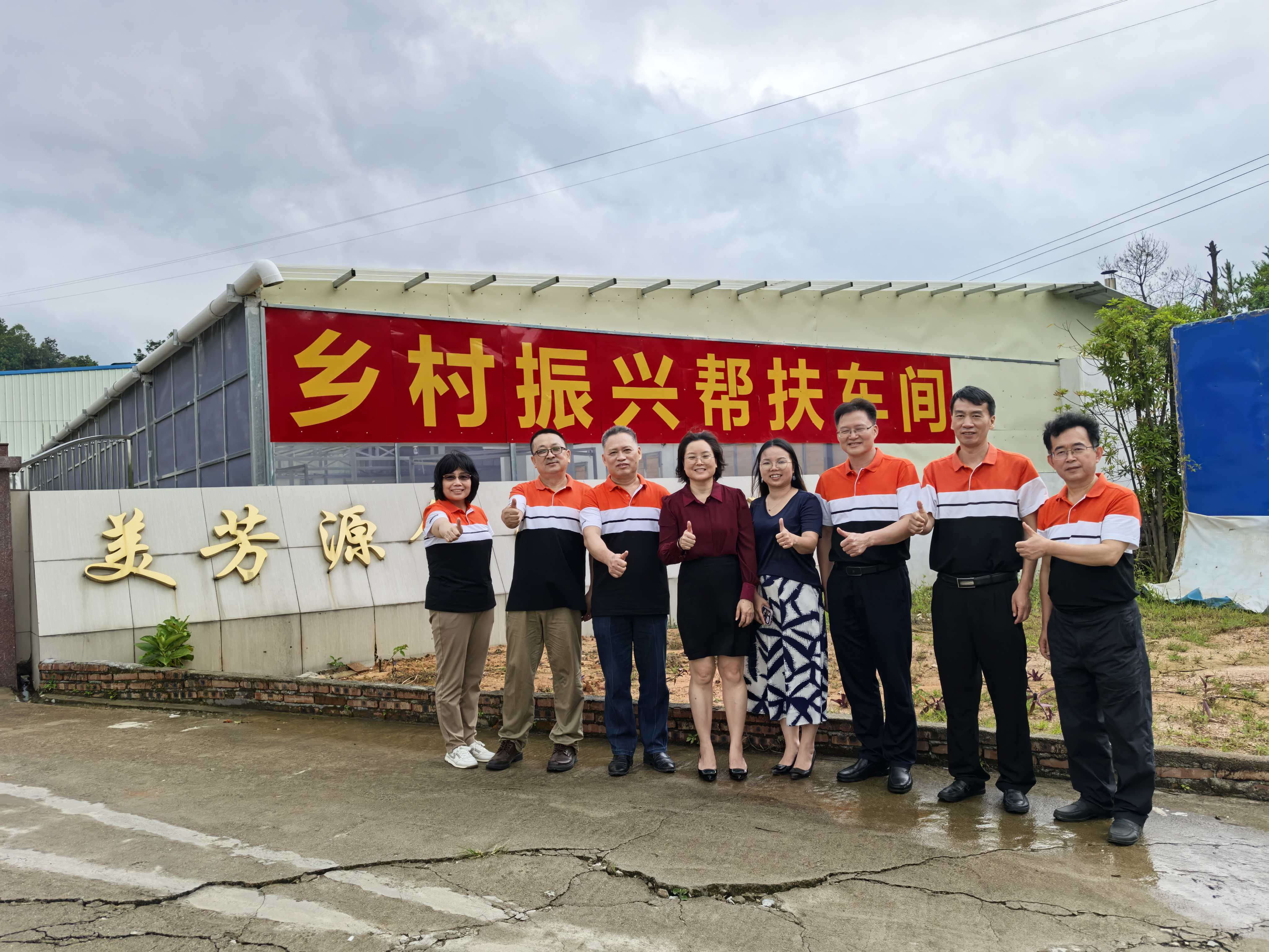 美芳源腐竹合作社调研