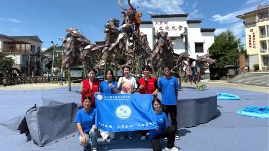 深耕文化沃土 青春接力赋能：浙商院“数传浙韵，文派匠心”实践队续写大墅村文化新篇
