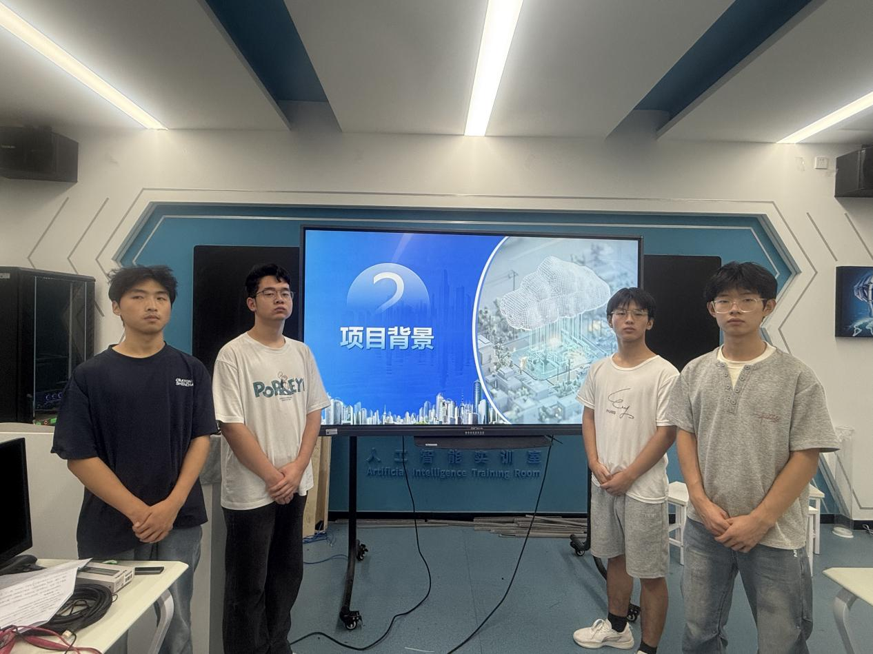 参赛学生积极备赛