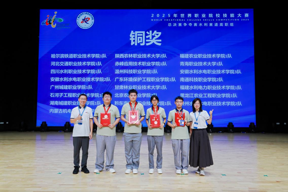 世界赛项三等奖