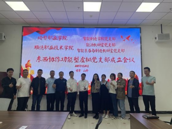 东西协作功能型线上党支部