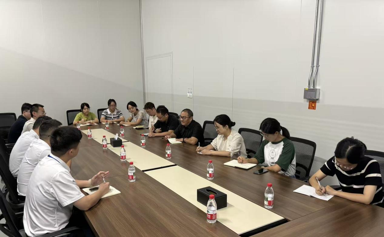 绵职院材料工程学院第一党支部赴绵阳英发睿阳新能源科技有限公司开展产学研合作交流活动