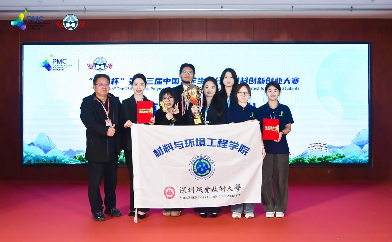 参与比赛的师生合影