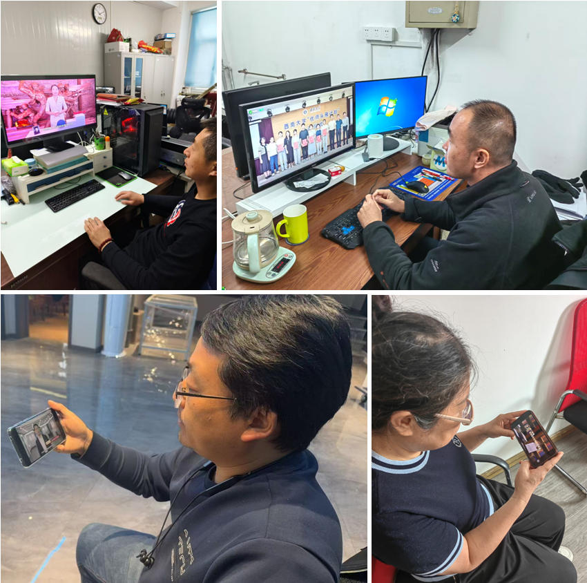 支部部分党员听党课的照片 支部部分党员听党课的照片