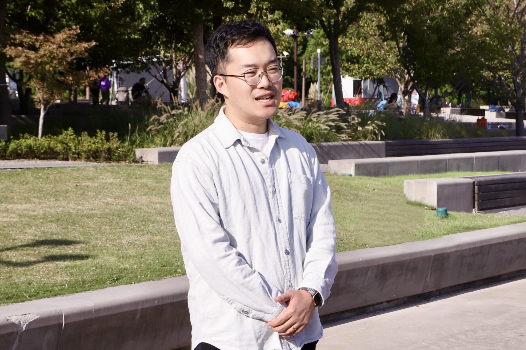 上海师范大学法学社党支部参与习近平法治思想专论课实景课堂暨“追寻总书记的上海足迹——情景思政课”系列活动（2）