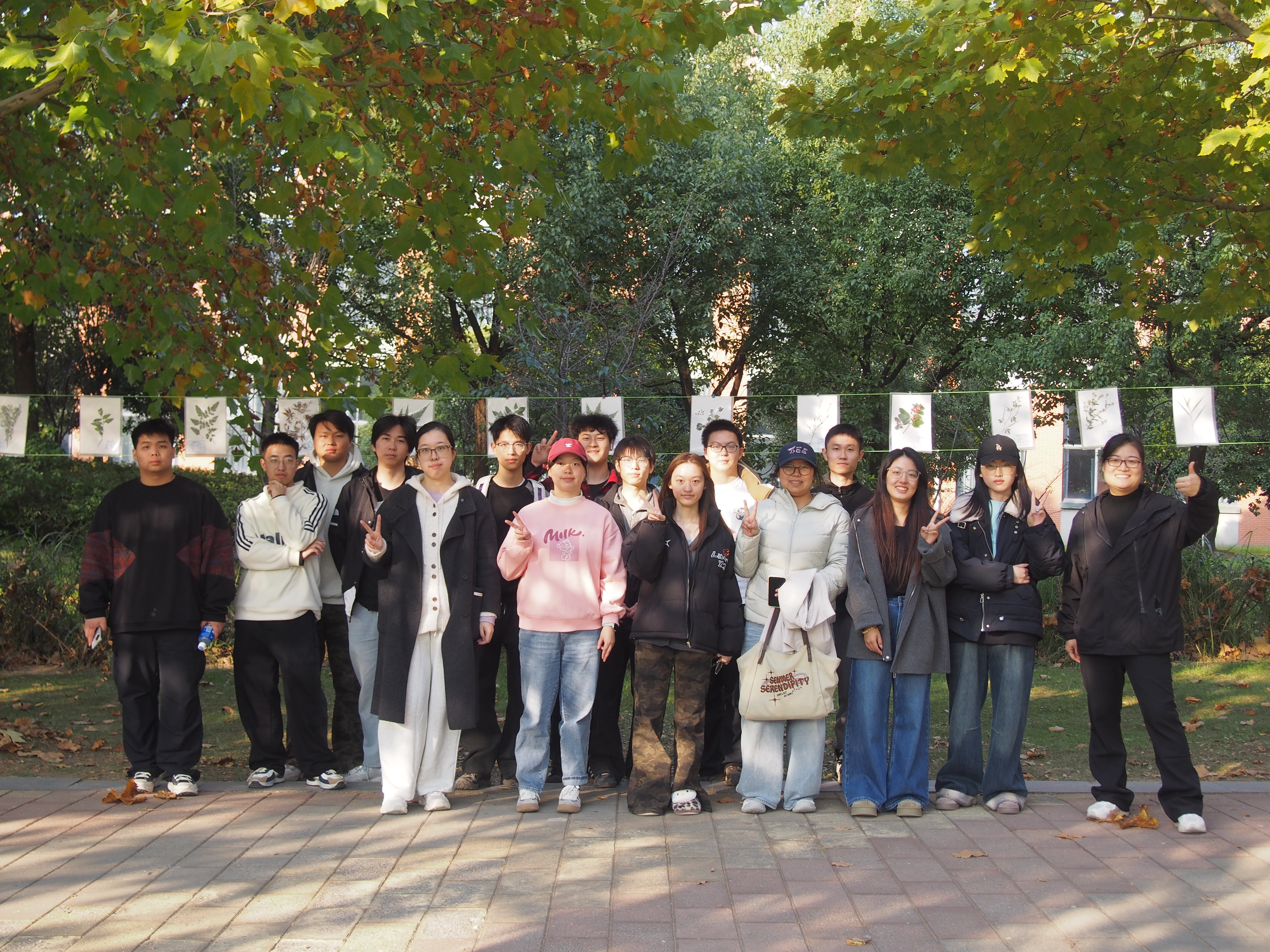 同学们为大树穿上小棉袄4