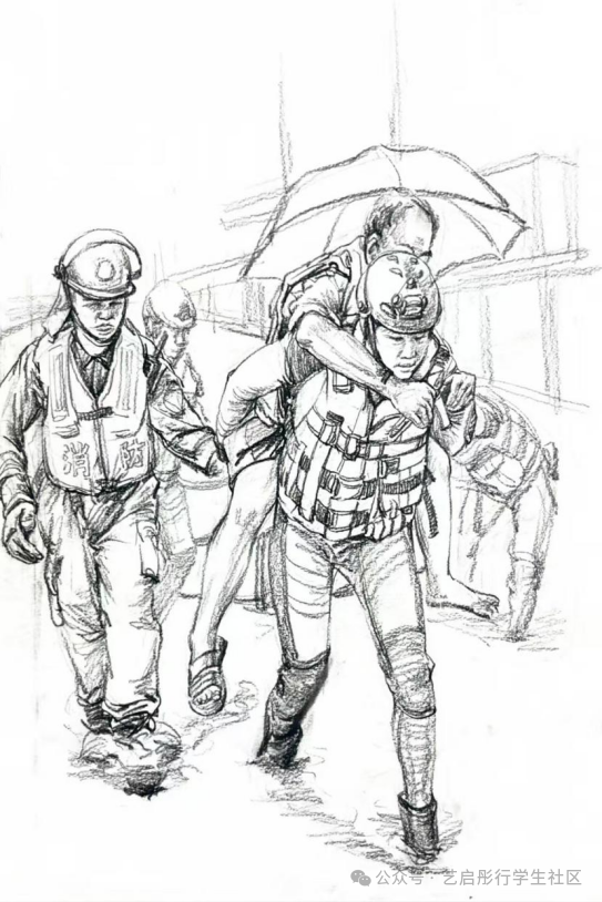 20251211“画育”系列活动第十一期“最美画像”网络评选开始啦！供图艺术设计学院、数字艺术产业学院学生12