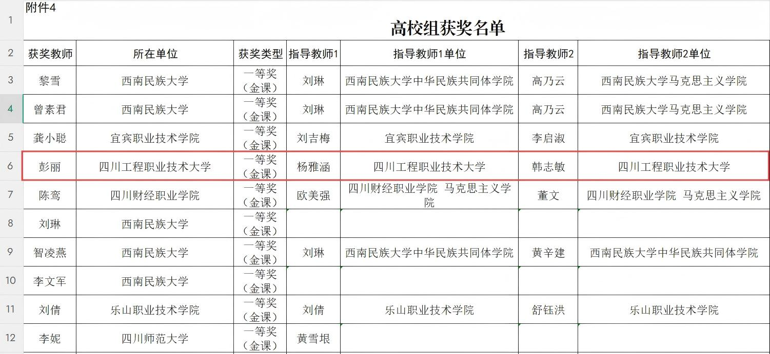 名师金课一等奖