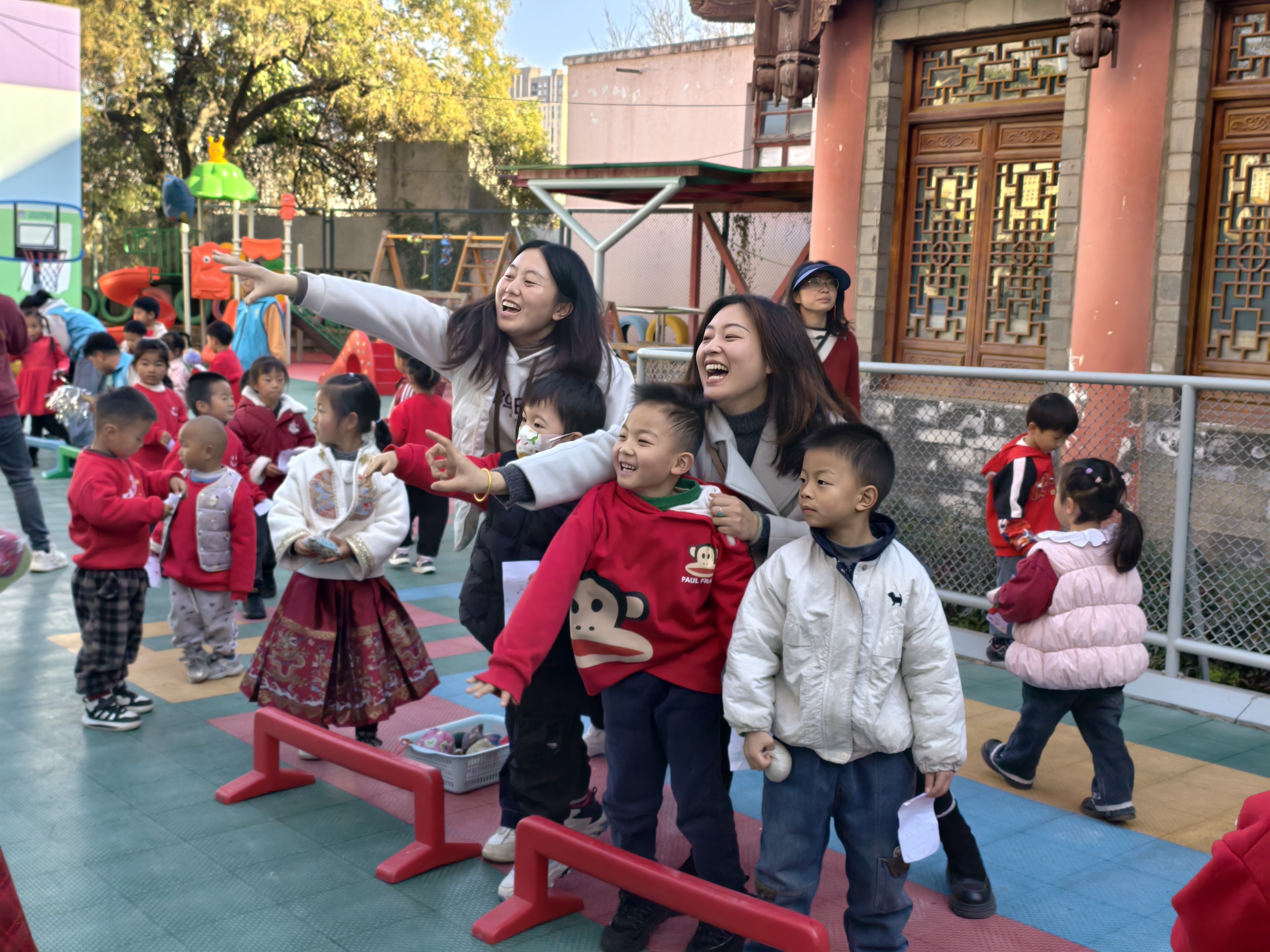 廖阔街道中心幼儿园民俗体验场景 廖阔街道中心幼儿园民俗体验场景