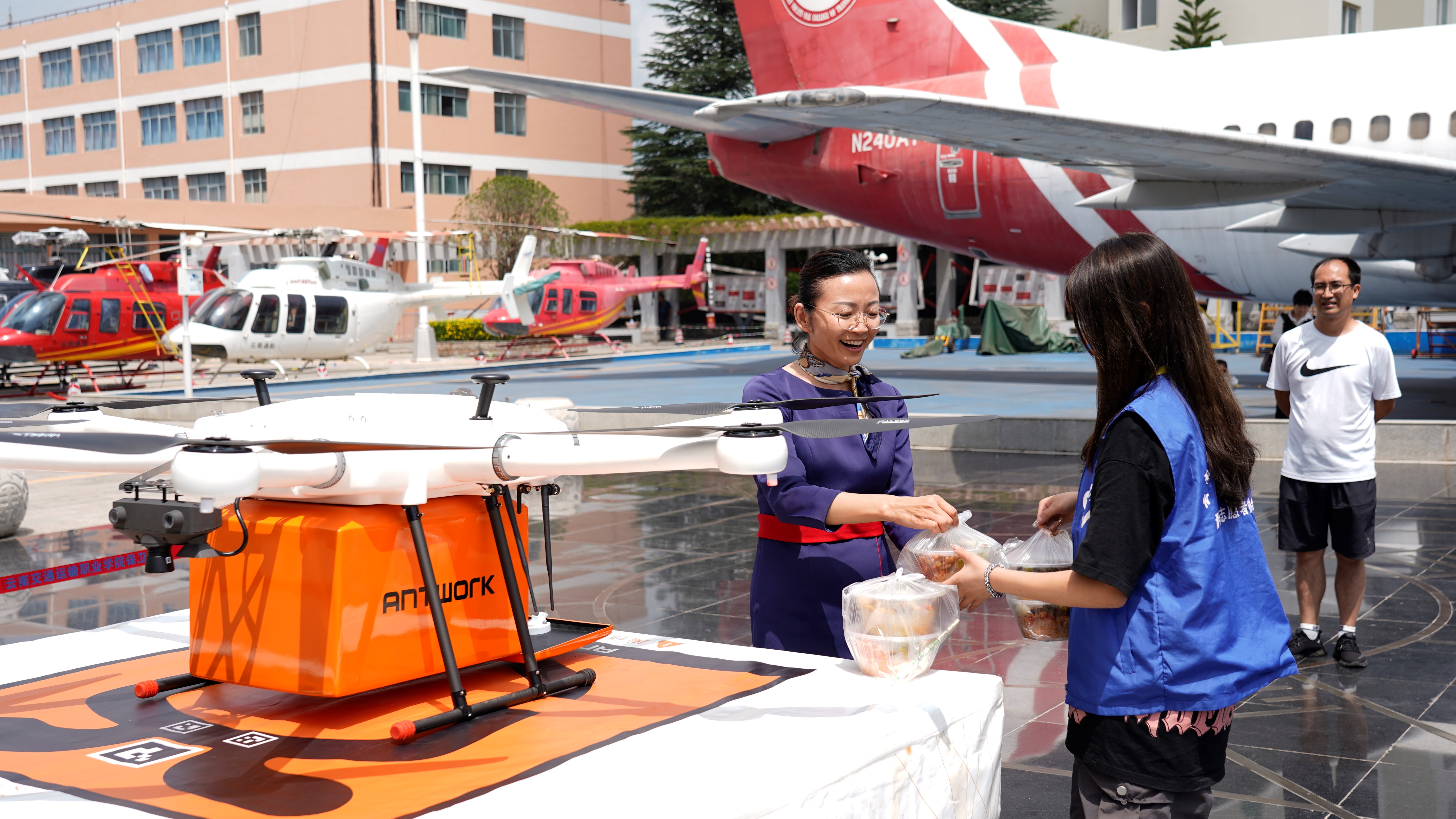 图8：低空运输实训教学