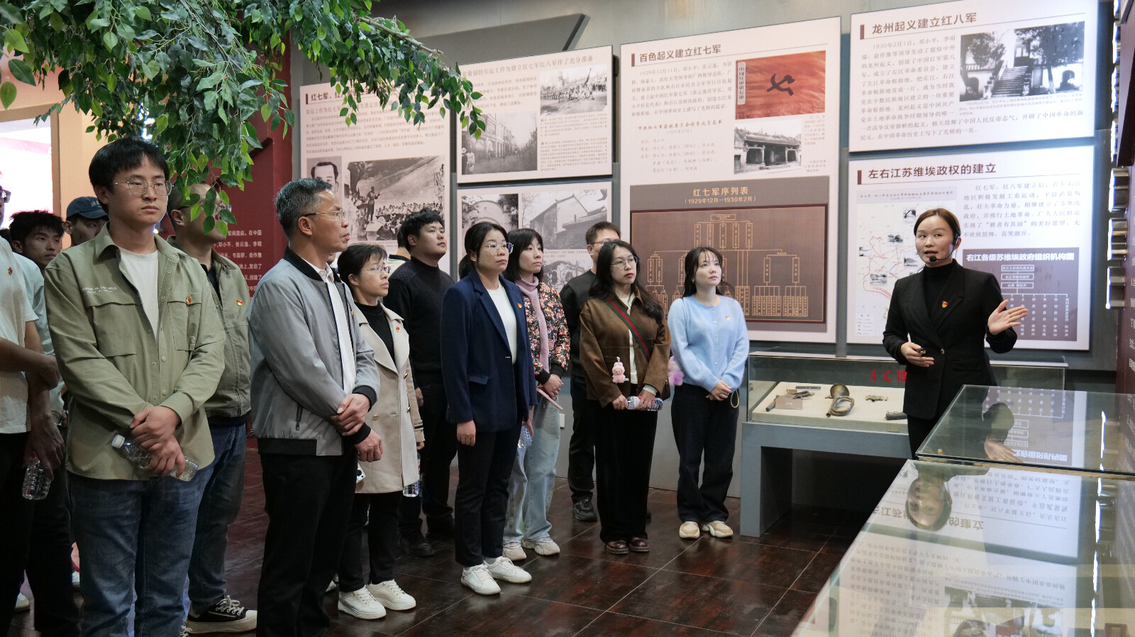 红七军战长安纪念馆参观-2 红七军战长安纪念馆参观-2