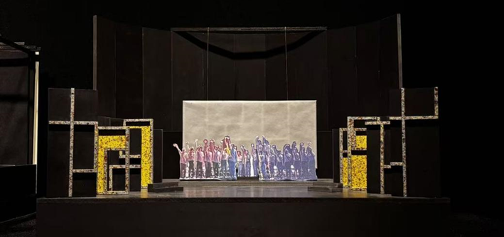 话剧《永不NG的青春》舞台模型