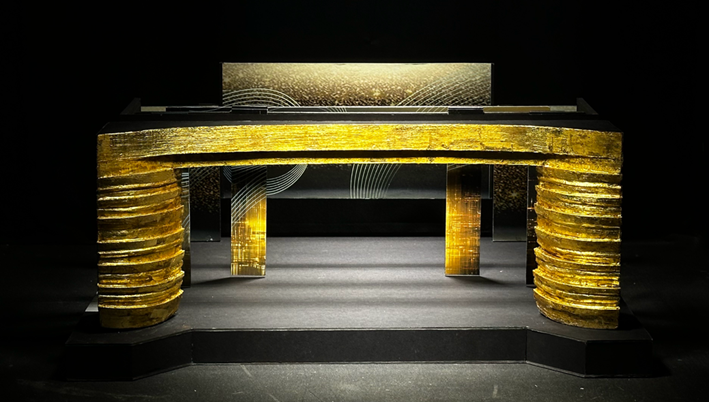 浙江艺术职业学院校庆70周年舞台模型