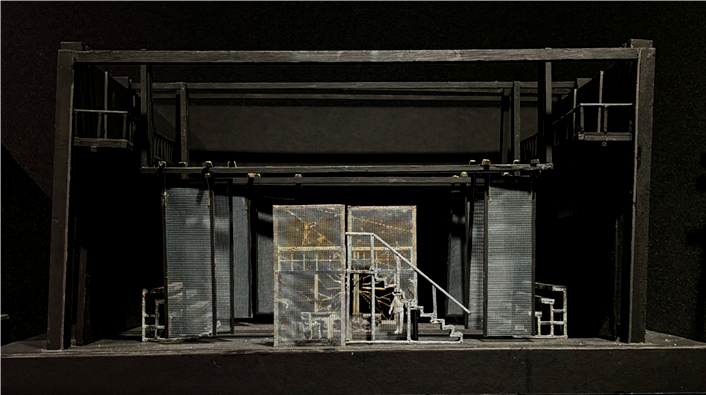 话剧《杀手的礼物》舞台模型