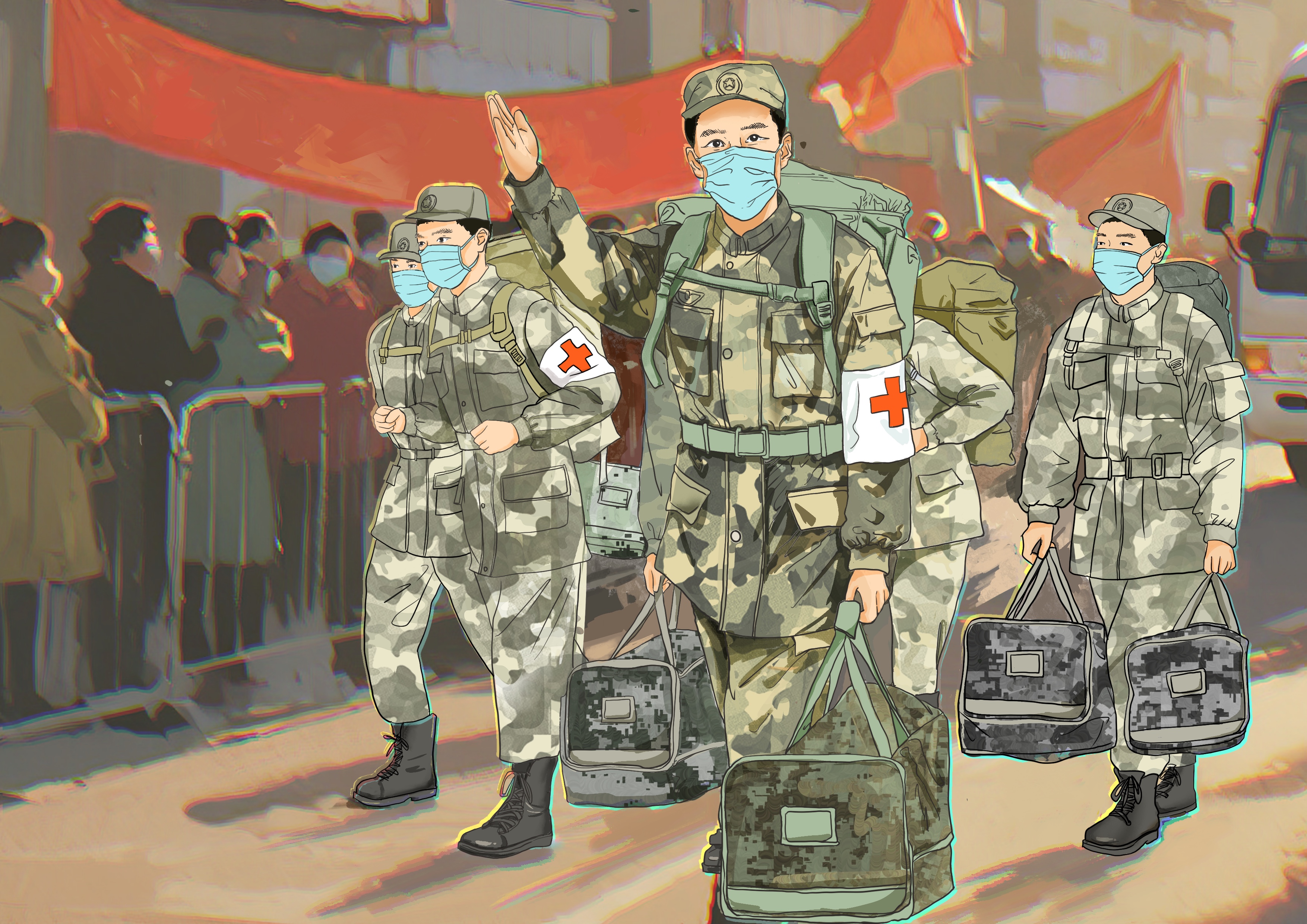 4.抗击非典精神 4.抗击非典精神