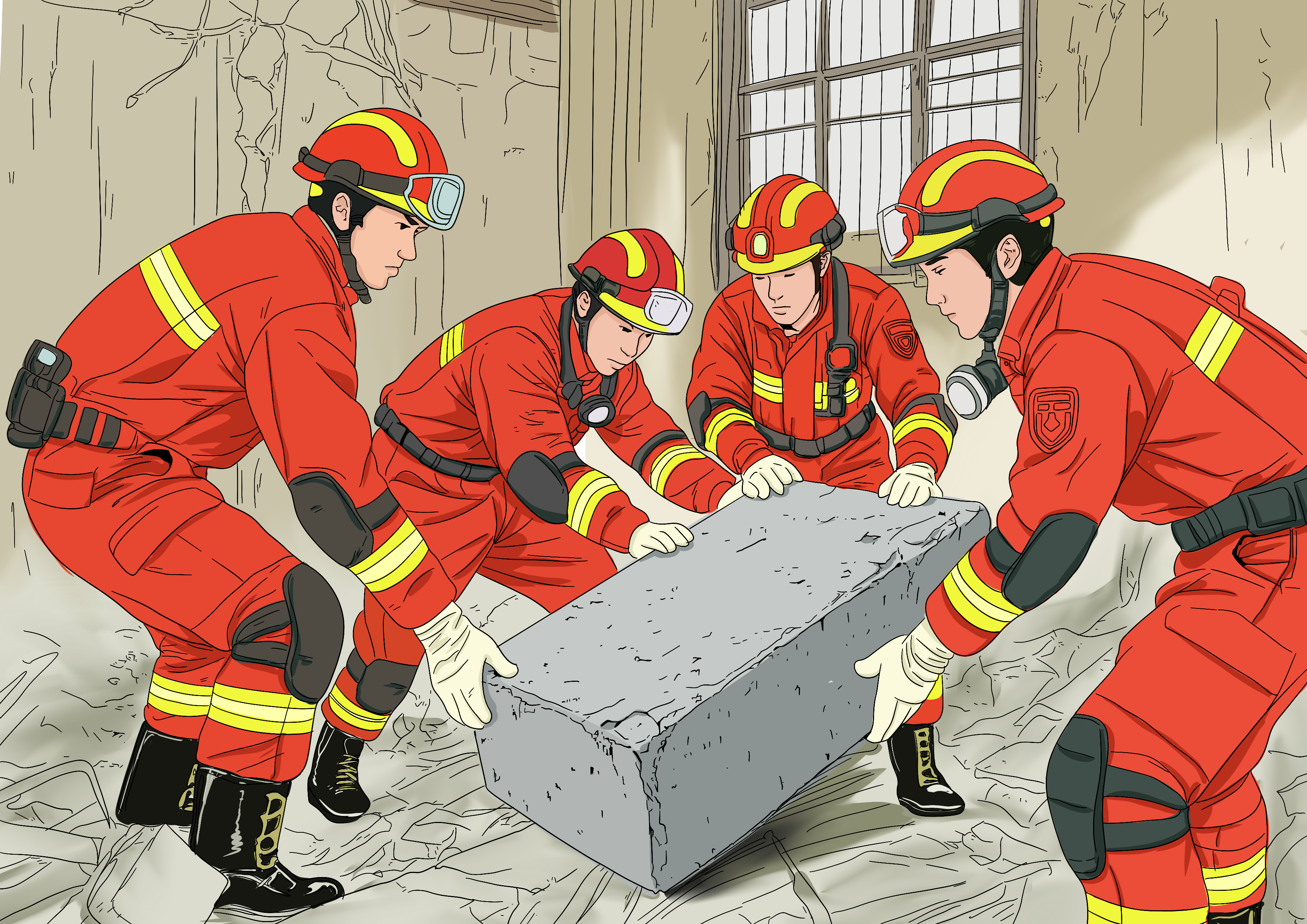 5. 抗震救灾精神 5. 抗震救灾精神