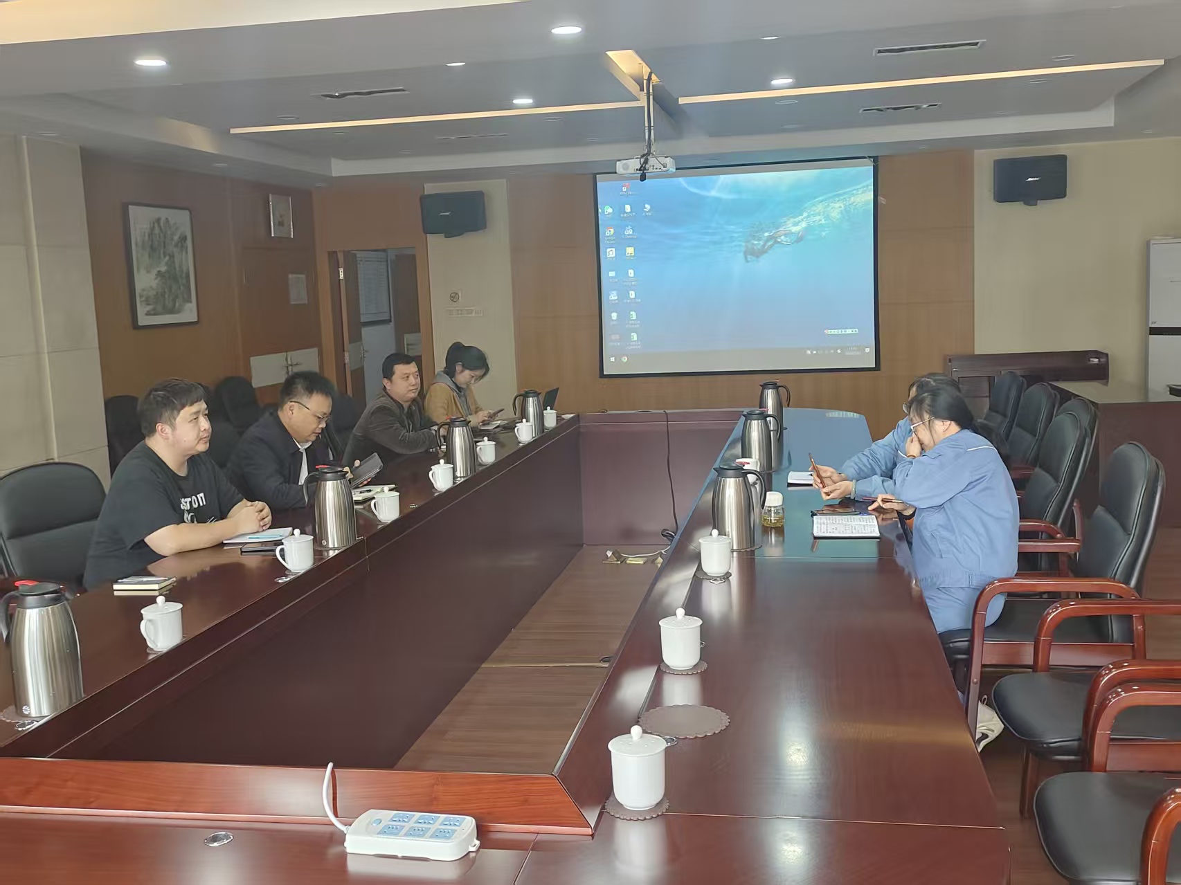 湖南石化-交流座谈