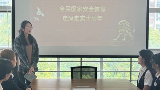 国家安全，吾辈担当|旅游管理学院开展国家安全教育主题宣讲活动