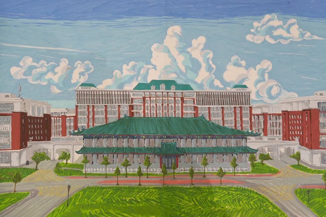 《碧瓦红墙，梧桐一方》  杨丽华  护理学院